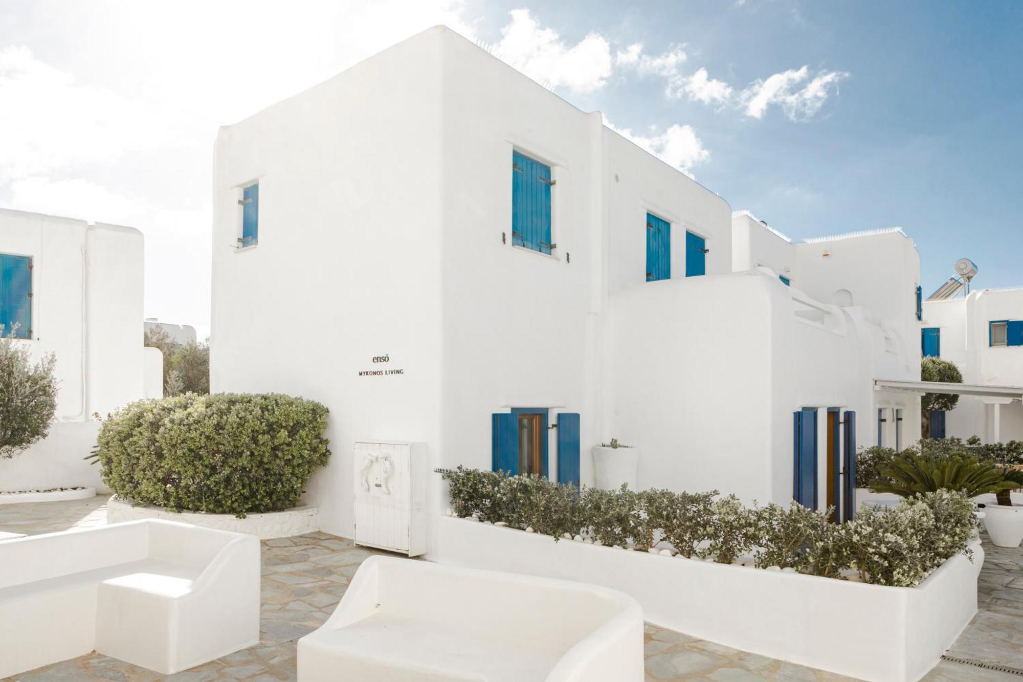 Enso Mykonos Living Apartamento Mykonos Town Exterior foto