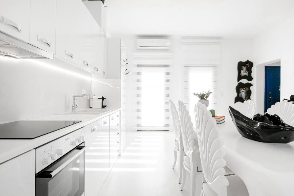Enso Mykonos Living Apartamento Mykonos Town Exterior foto