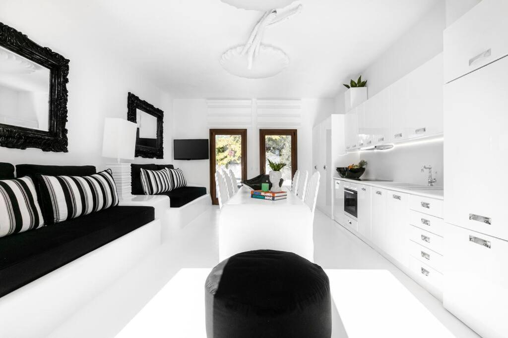 Enso Mykonos Living Apartamento Mykonos Town Exterior foto